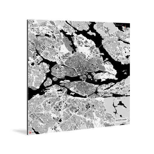 Stockholm-Karte [Kaia Design] Weltkarte Landkarte Stadtkarte von mapdid