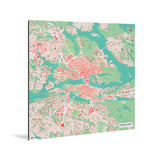 Stockholm-Karte [Nani Design] Weltkarte Landkarte Stadtkarte von mapdid