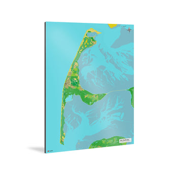 Sylt-Karte [Jalma Design] Weltkarte Landkarte Stadtkarte von mapdid