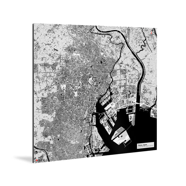 Tokio-Karte [Kaia Design] Weltkarte Landkarte Stadtkarte von mapdid