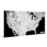 USA-Karte [Kaia Design] Weltkarte Landkarte Stadtkarte von mapdid