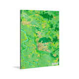 Verden-Umgebungskarte [Jalma Design] Weltkarte Landkarte Stadtkarte von mapdid