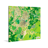 Vilnius-Karte [Jalma Design] Weltkarte Landkarte Stadtkarte von mapdid