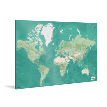 Weltkarte [Nani Design] Weltkarte Landkarte Stadtkarte von mapdid