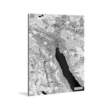 Zürich-Karte [Kaia Design] Weltkarte Landkarte Stadtkarte von mapdid